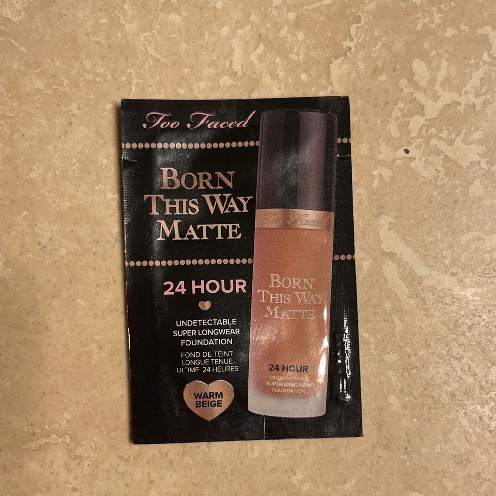 Too Faced Born This Way Matte Foundation - 24 Hour Warm Beige